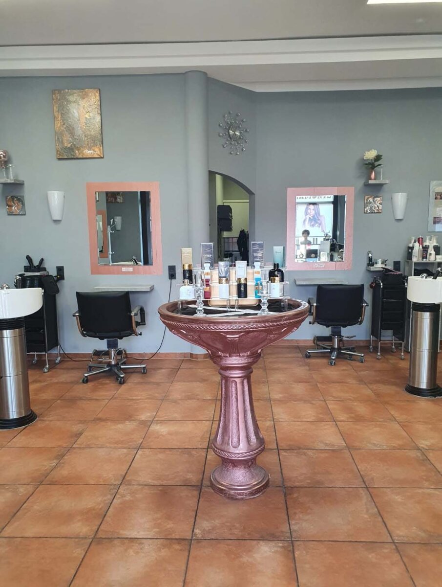 Räumlichkeiten des Salons Haarmonie Styling & Perücken